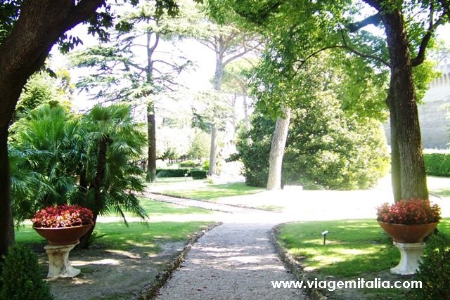 Visitar os jardins do Vaticano (Jardins Vaticanos)