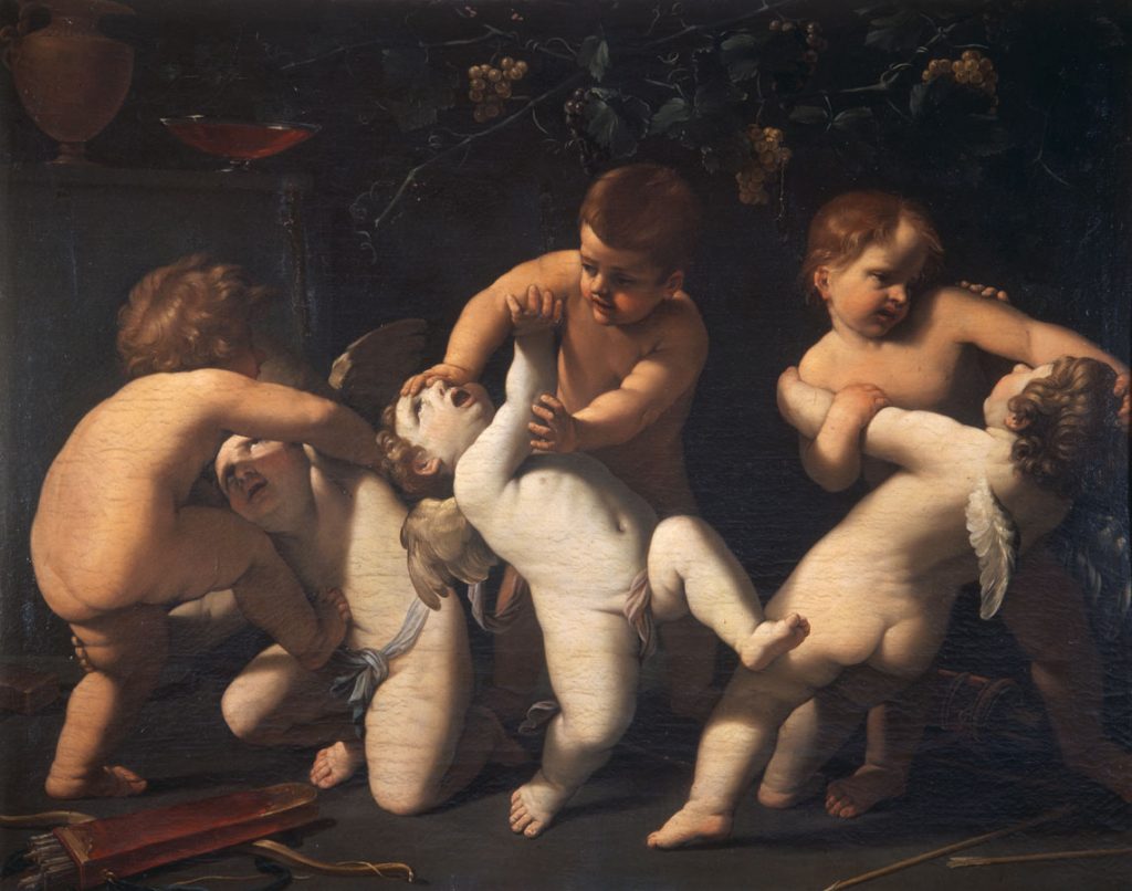 Lotta di putti - Guido Reni