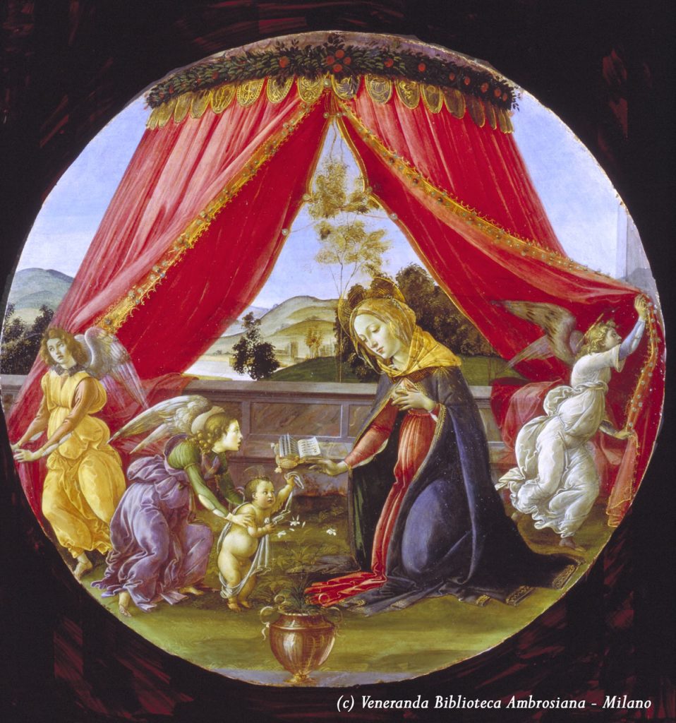 Pinacoteca Ambrosiana em Milão. Botticelli